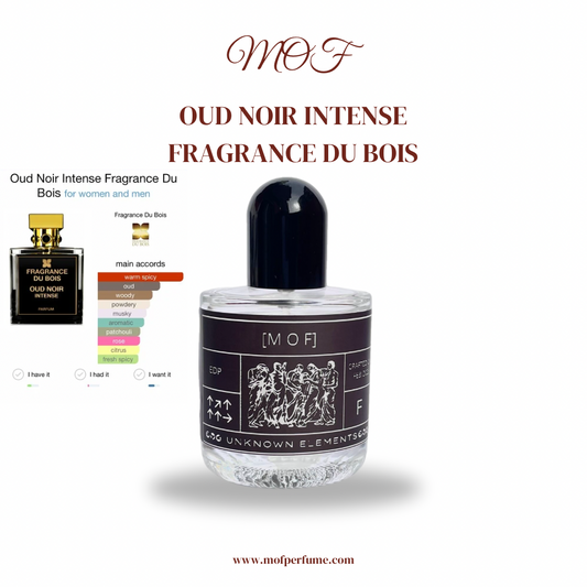 MOF - Oud Noir Intense Fragrance Du Bois